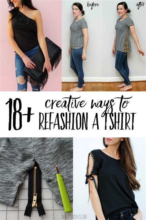 make your own t-shirt refashion.